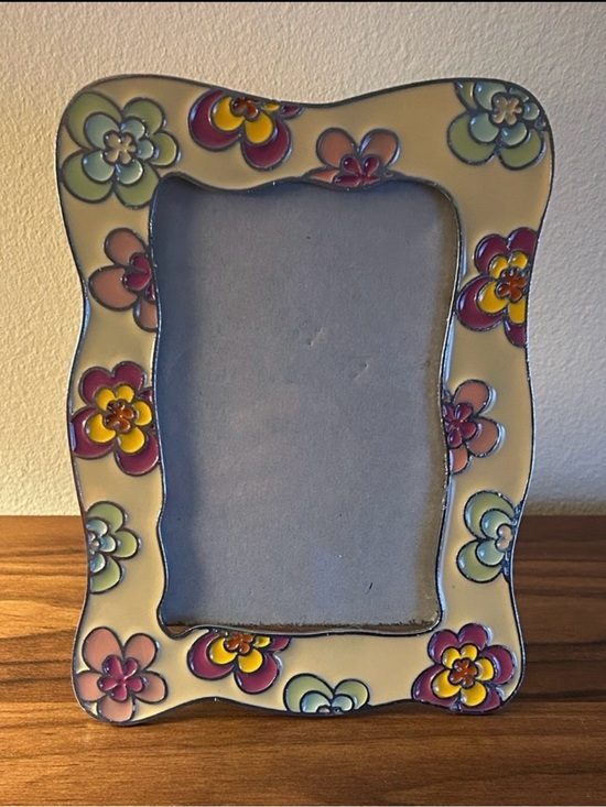 Sonoma Other - Sonoma Metal Boho Multi Color Flower photo frame 6” X 7 1/2”